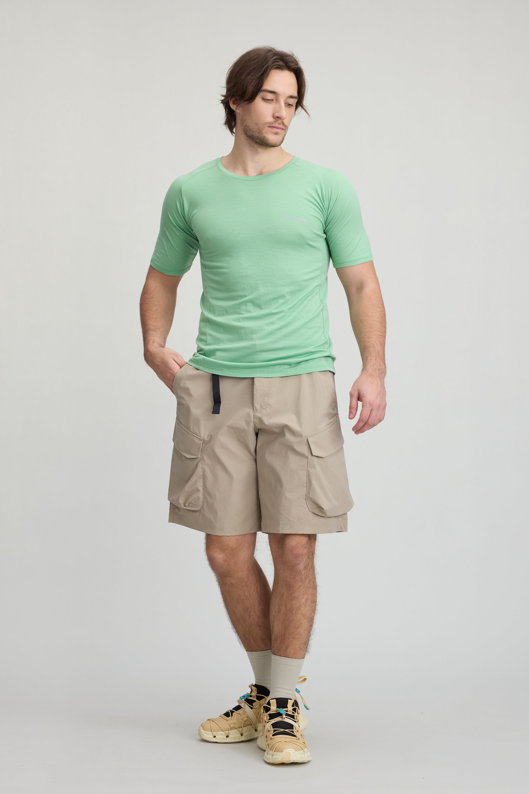 Men's 100% Merino Wool Reglan Tee
