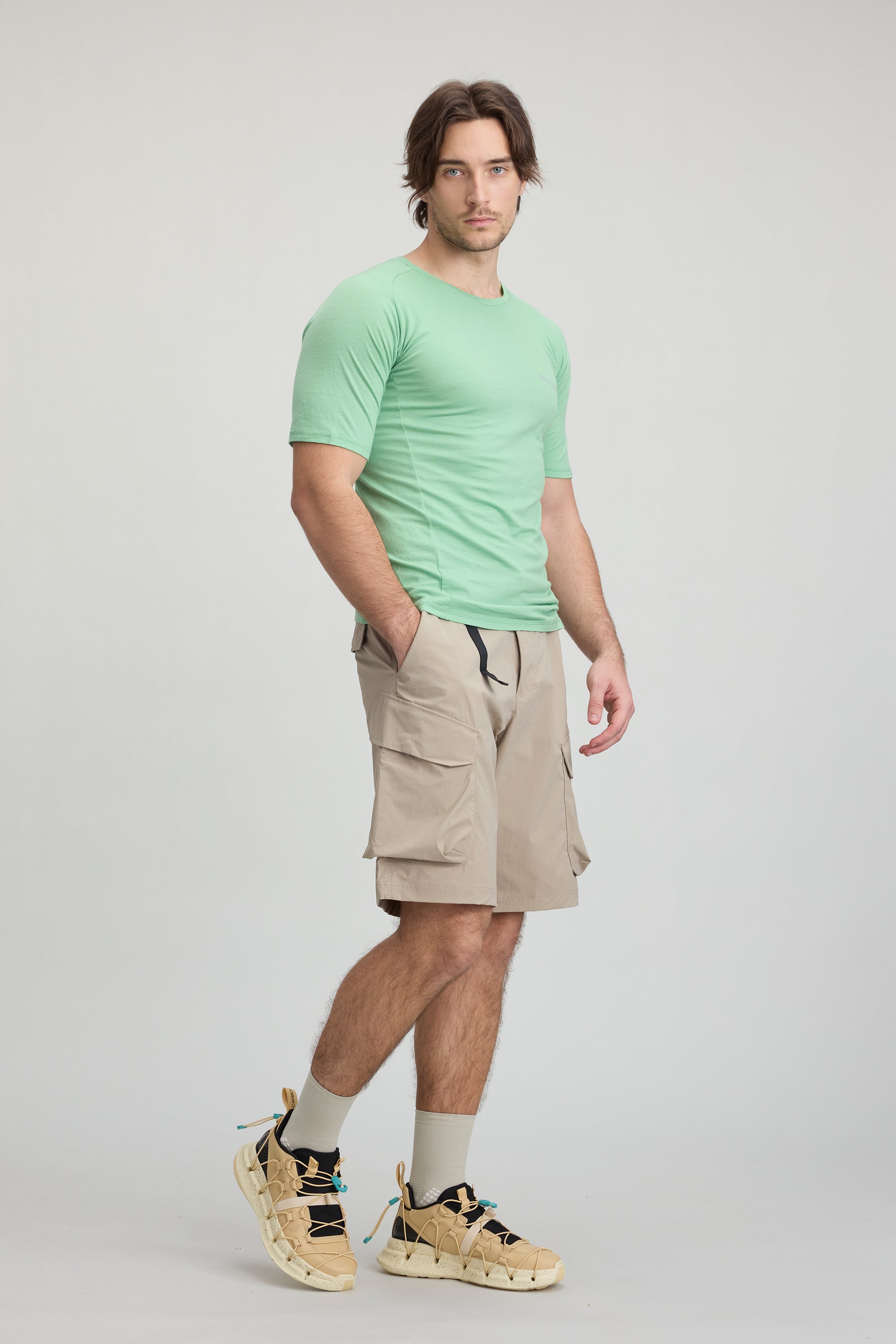 Men's 100% Merino Wool Reglan Tee