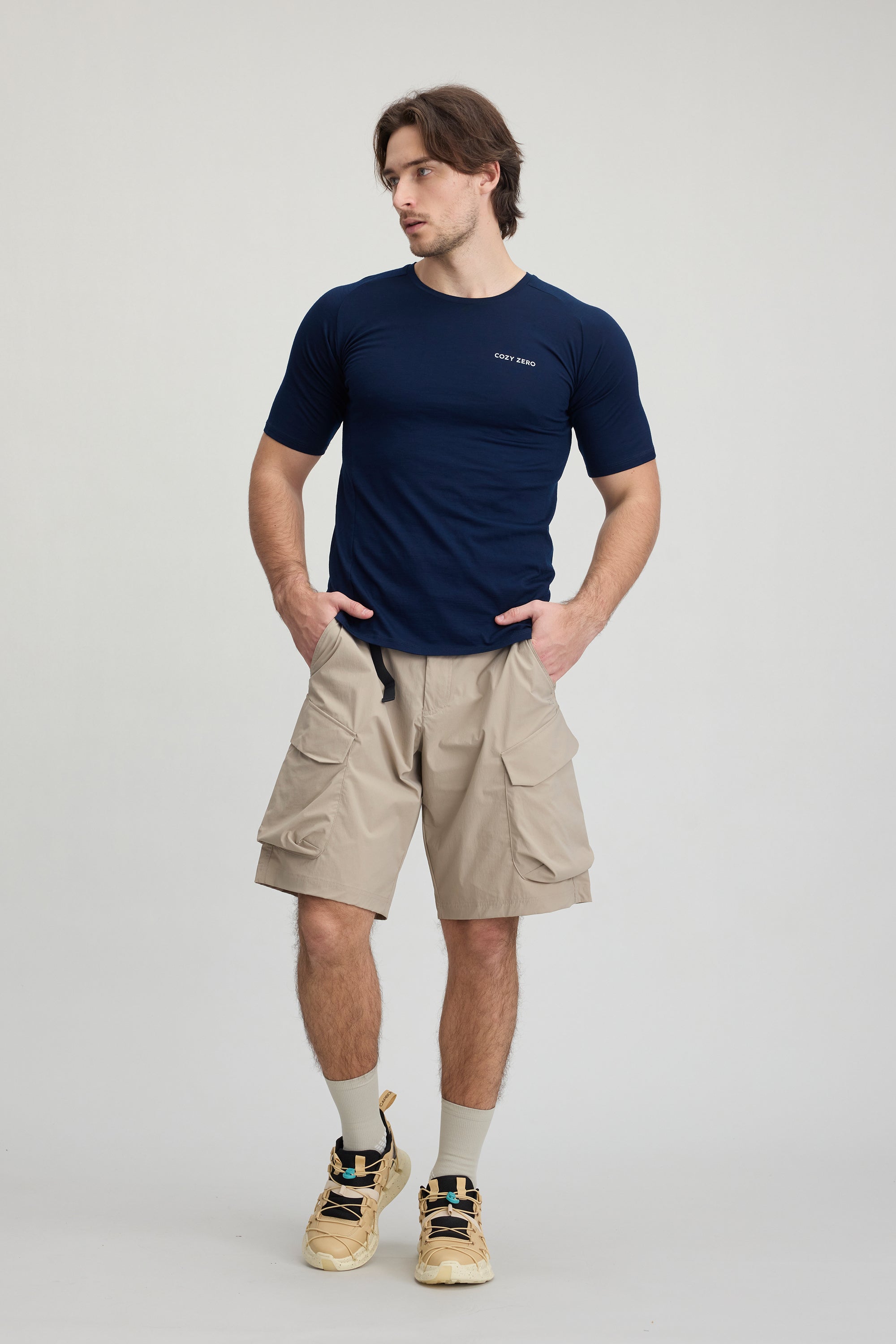 Men's 100% Merino Wool Reglan Tee
