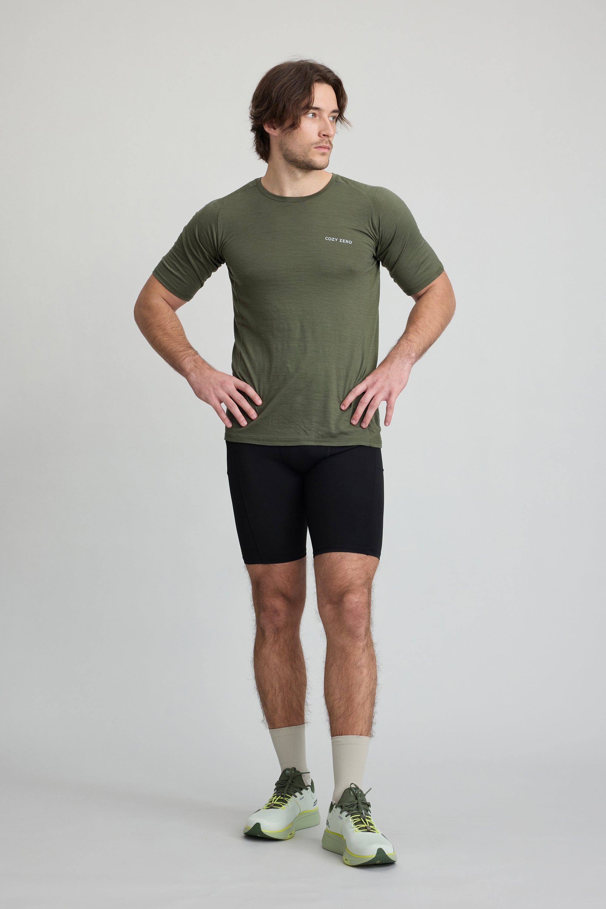 Men's 100% Merino Wool Reglan Tee