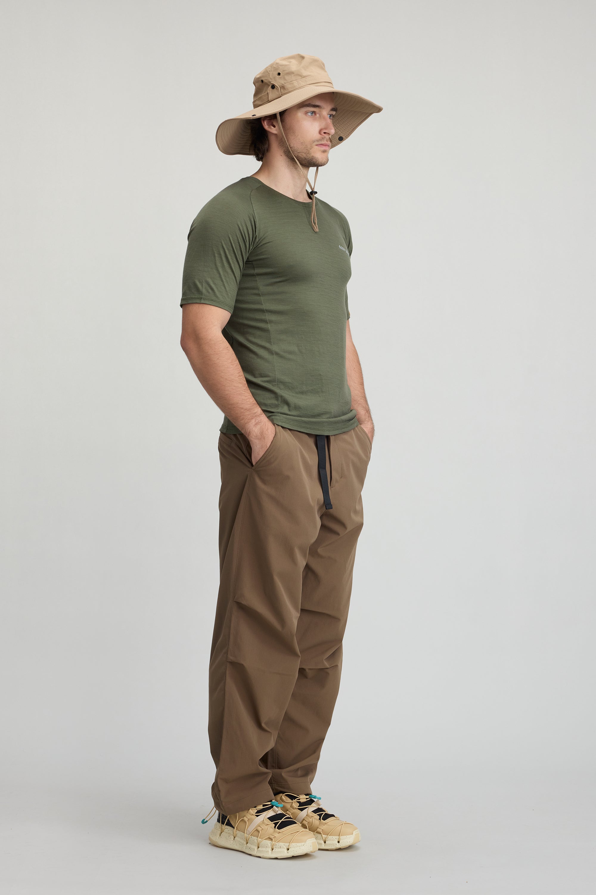 Men's 100% Merino Wool Reglan Tee