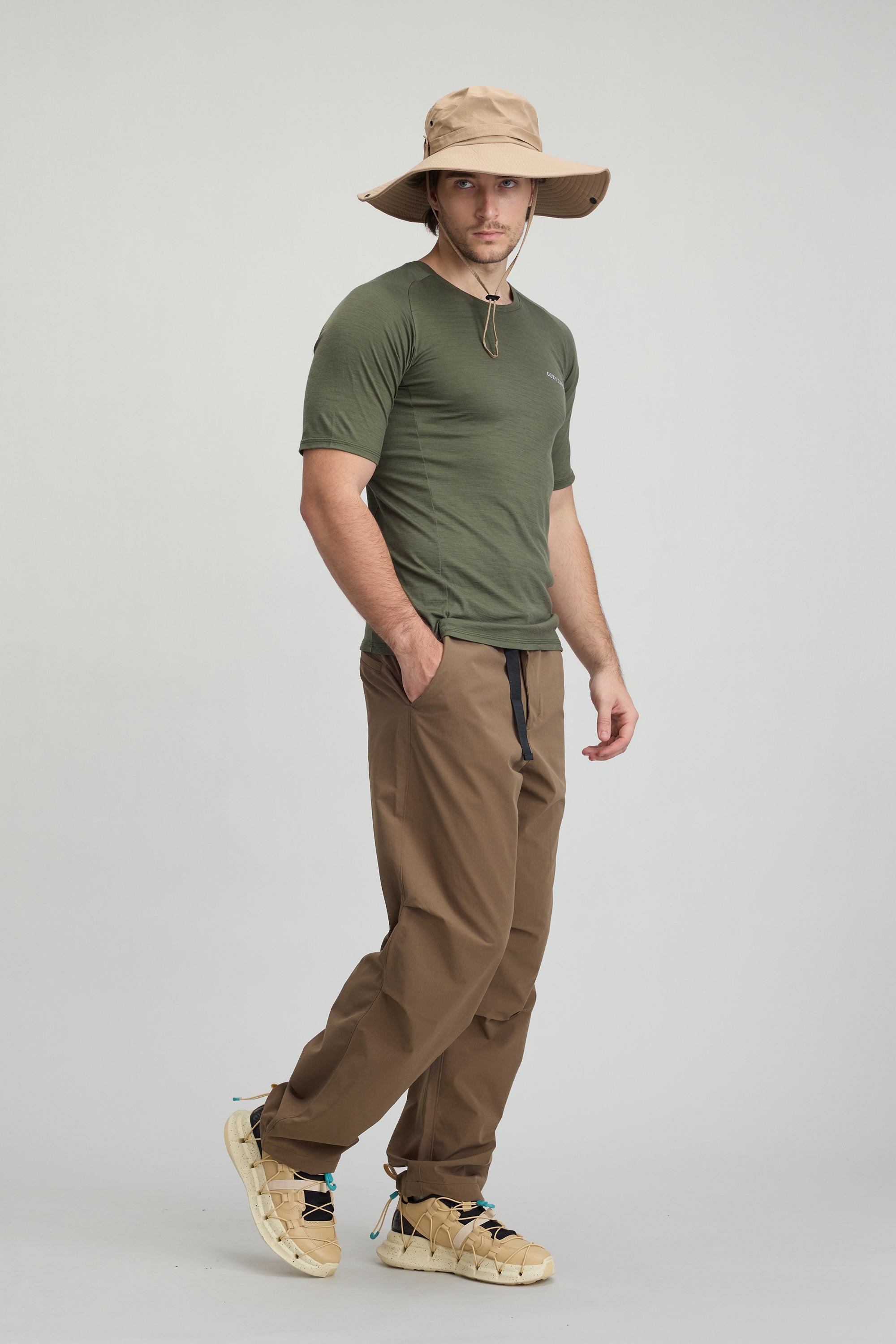 Men's 100% Merino Wool Reglan Tee