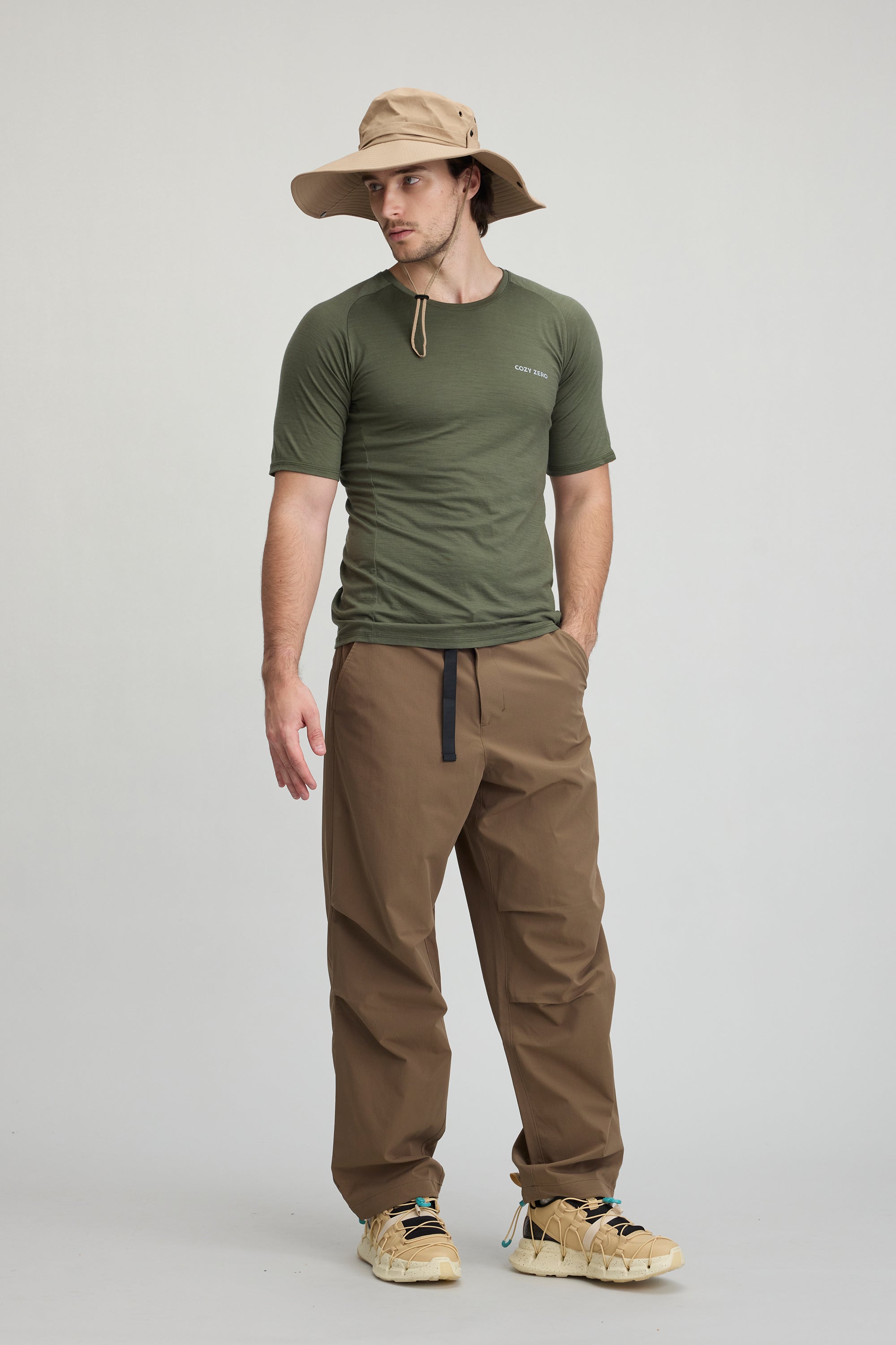 Men's 100% Merino Wool Reglan Tee