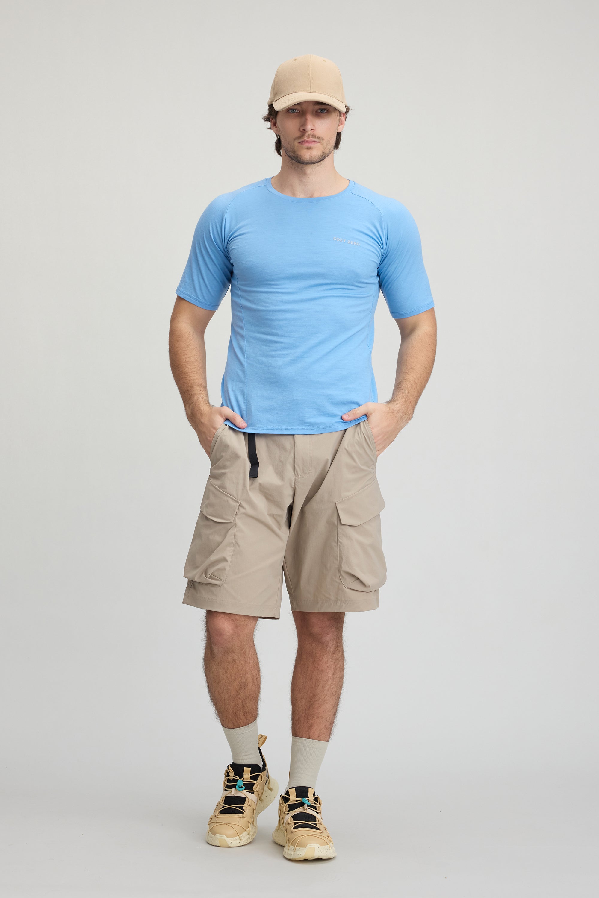 Men's 100% Merino Wool Reglan Tee