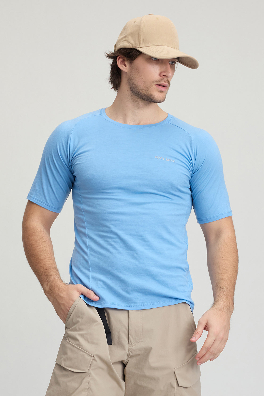 Men's 100% Merino Wool Reglan Tee