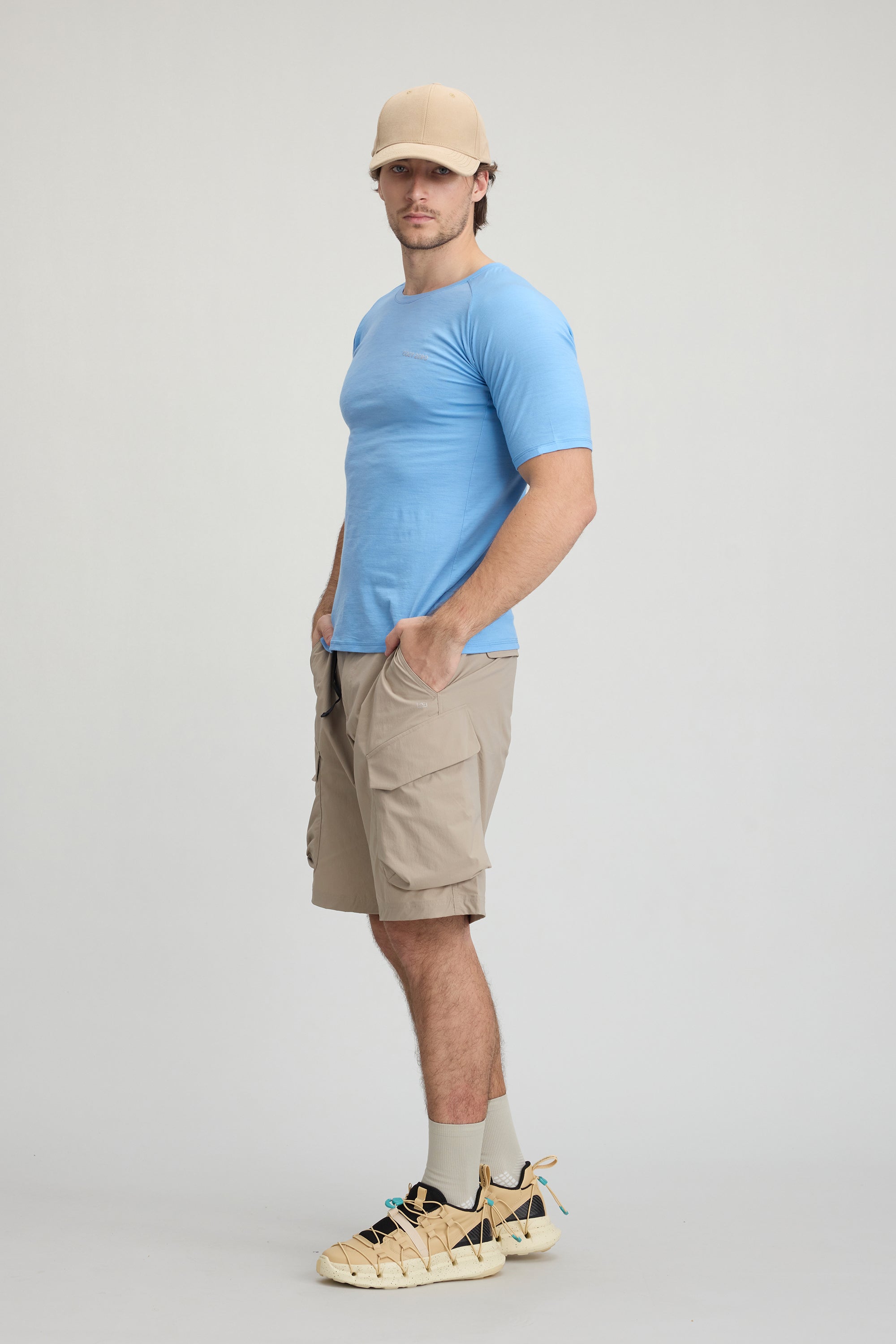 Men's 100% Merino Wool Reglan Tee