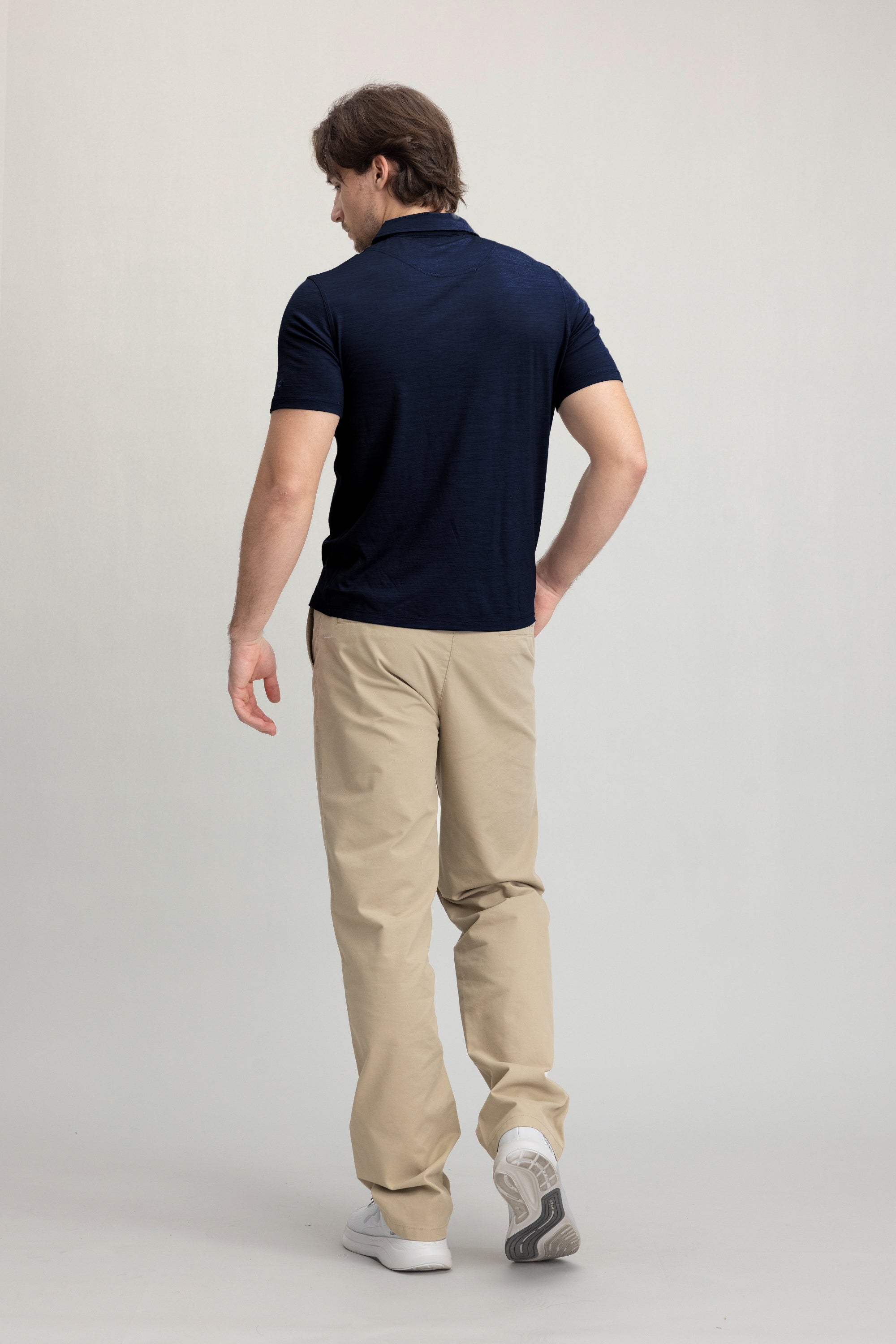 Men's 100% Merino Polo