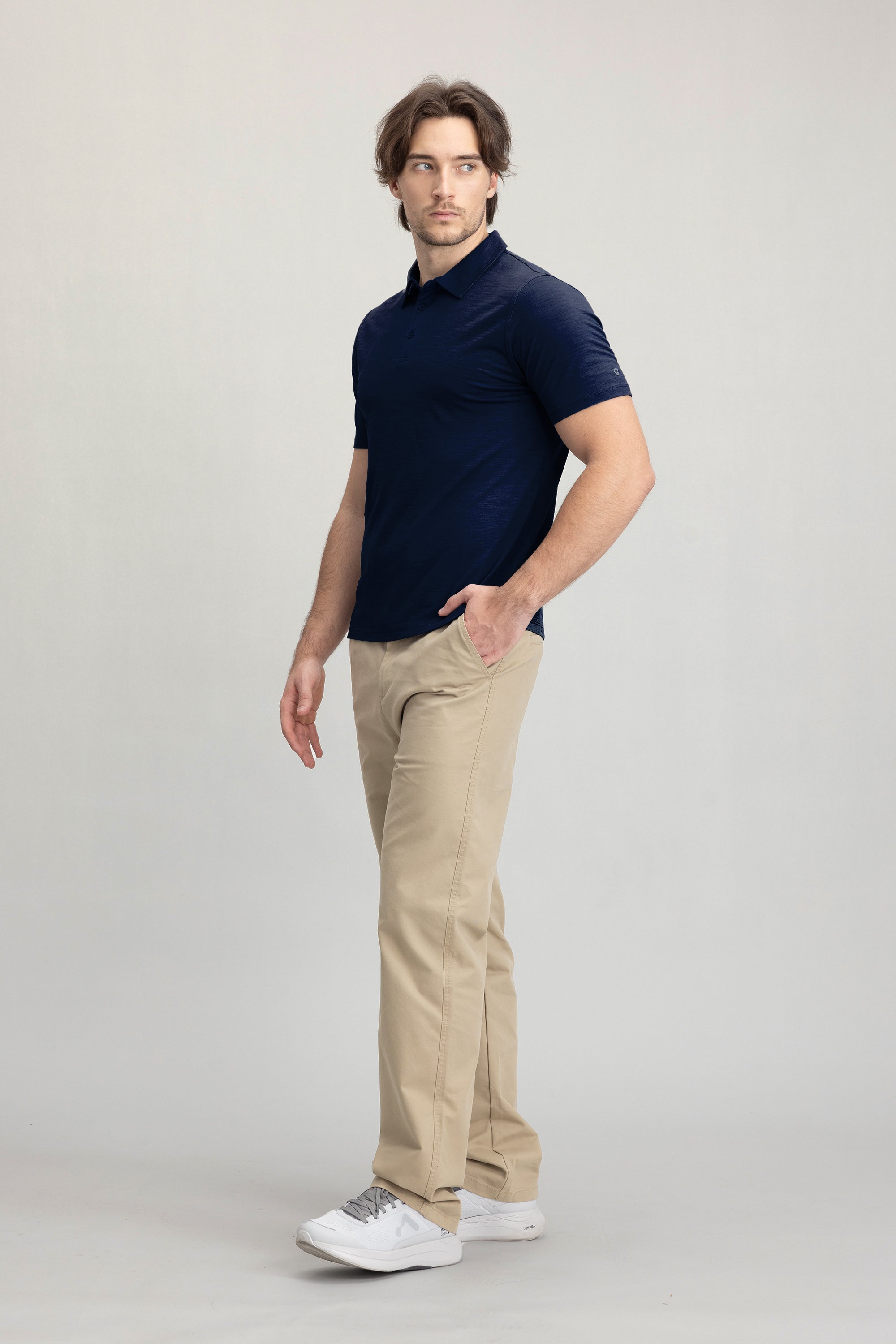 Men's 100% Merino Polo