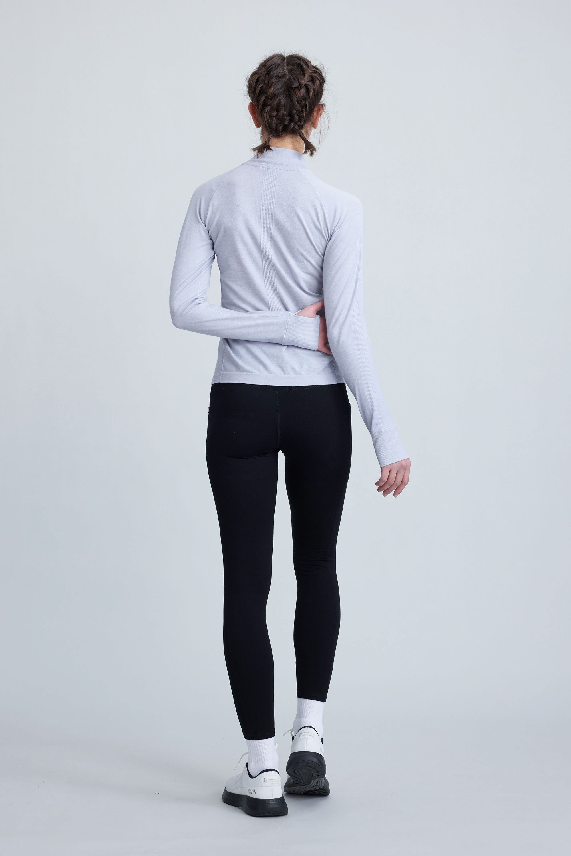 Women's PerformaWool Classic Fit Half Zip Long Sleeve Top