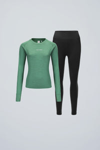 Women's PerformaWool Run Flow Set