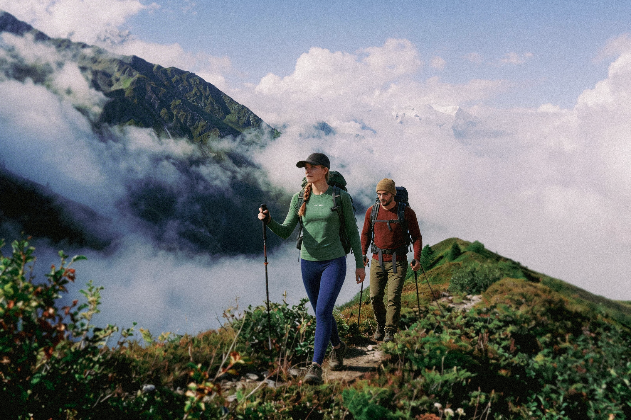 ⛰Spring Hiking Layers with Merino: Move With the Trail