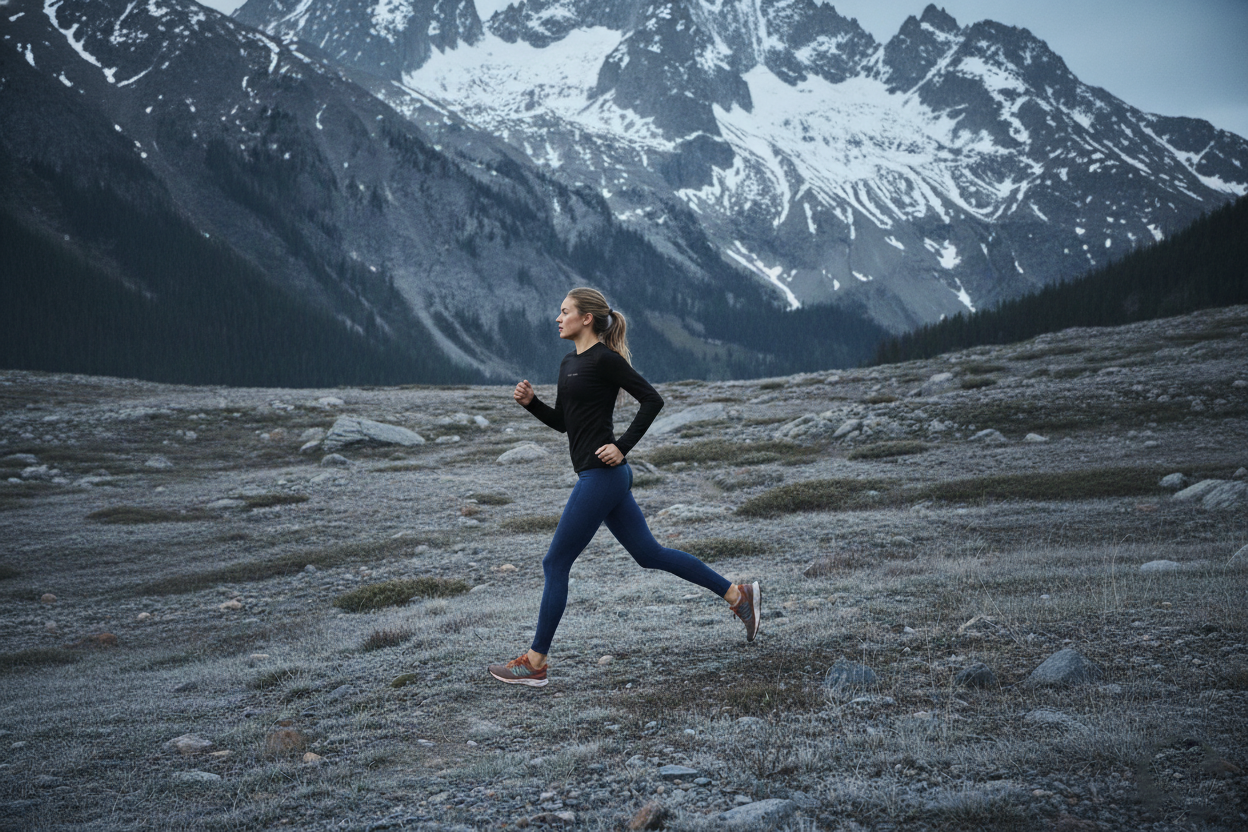 🌬️ The Winter Runner’s Warmth Formula: Why Merino Wool？