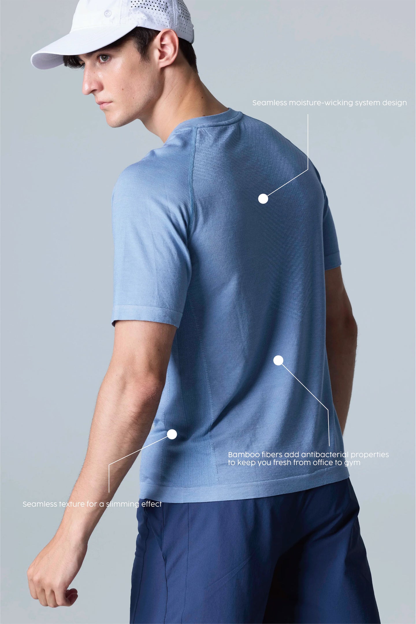 Men's Tech Merino Light Weight Daily Tee