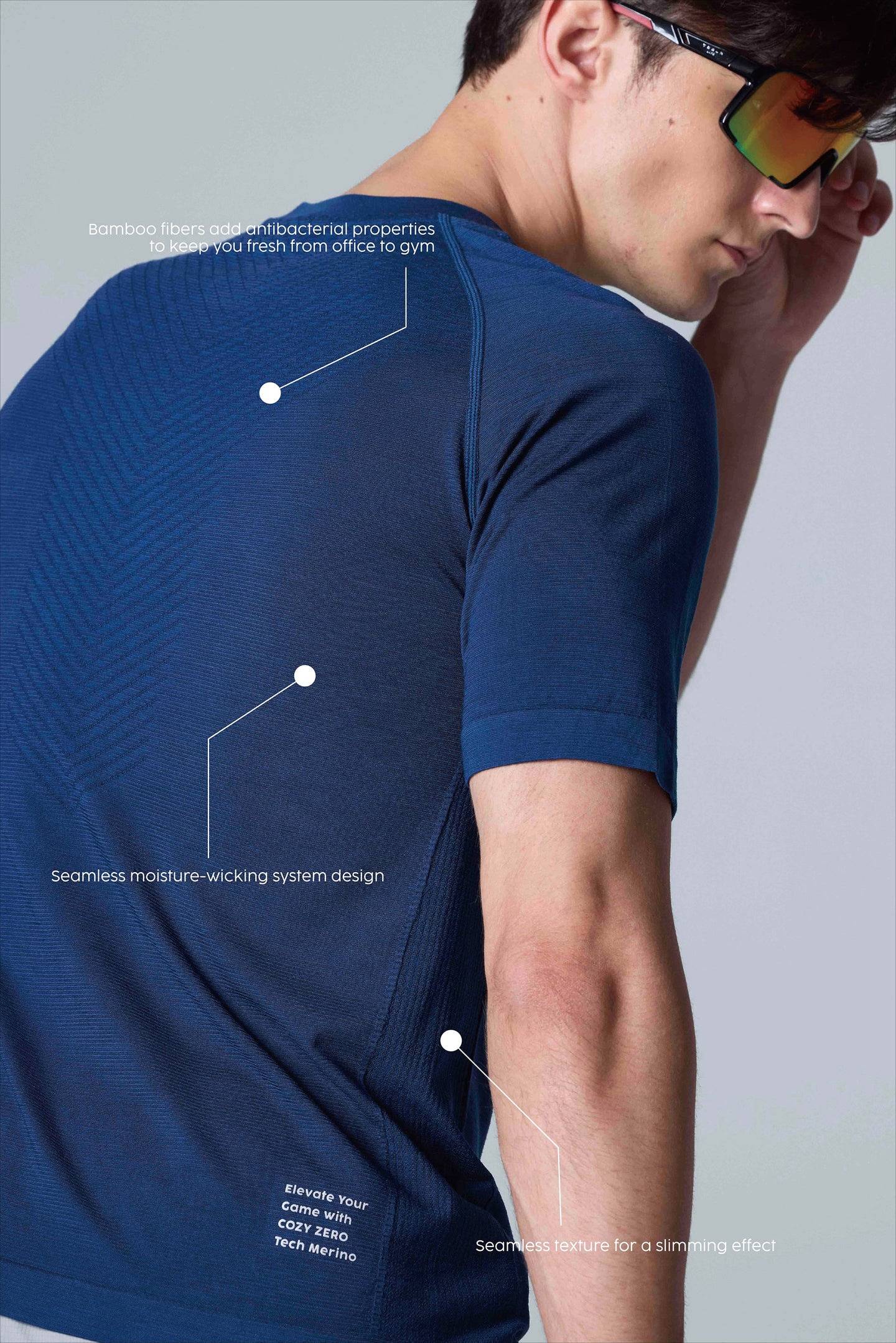Men's Tech Merino Light Weight Daily Tee