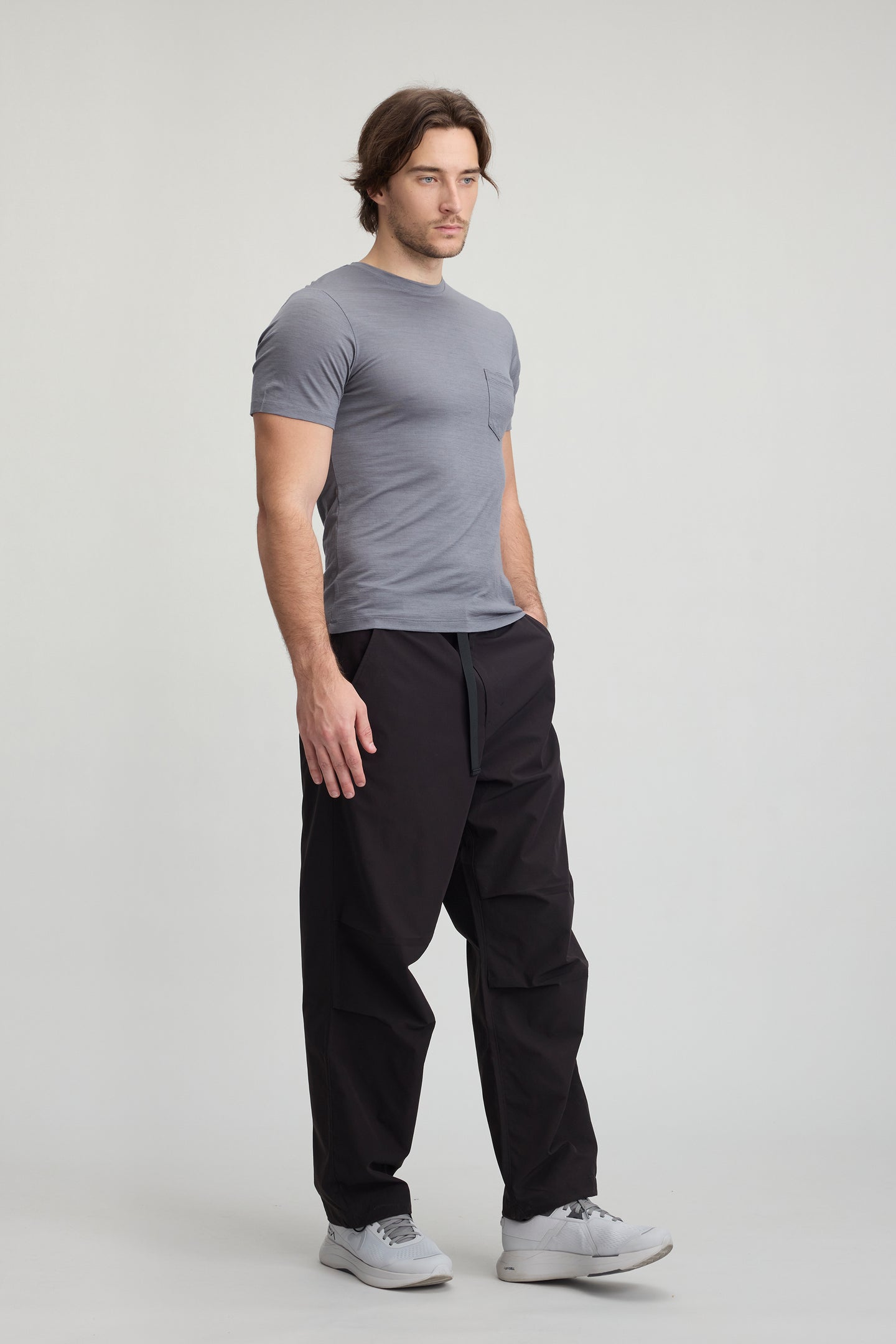 Men's 100% Merino Pocket  Tee