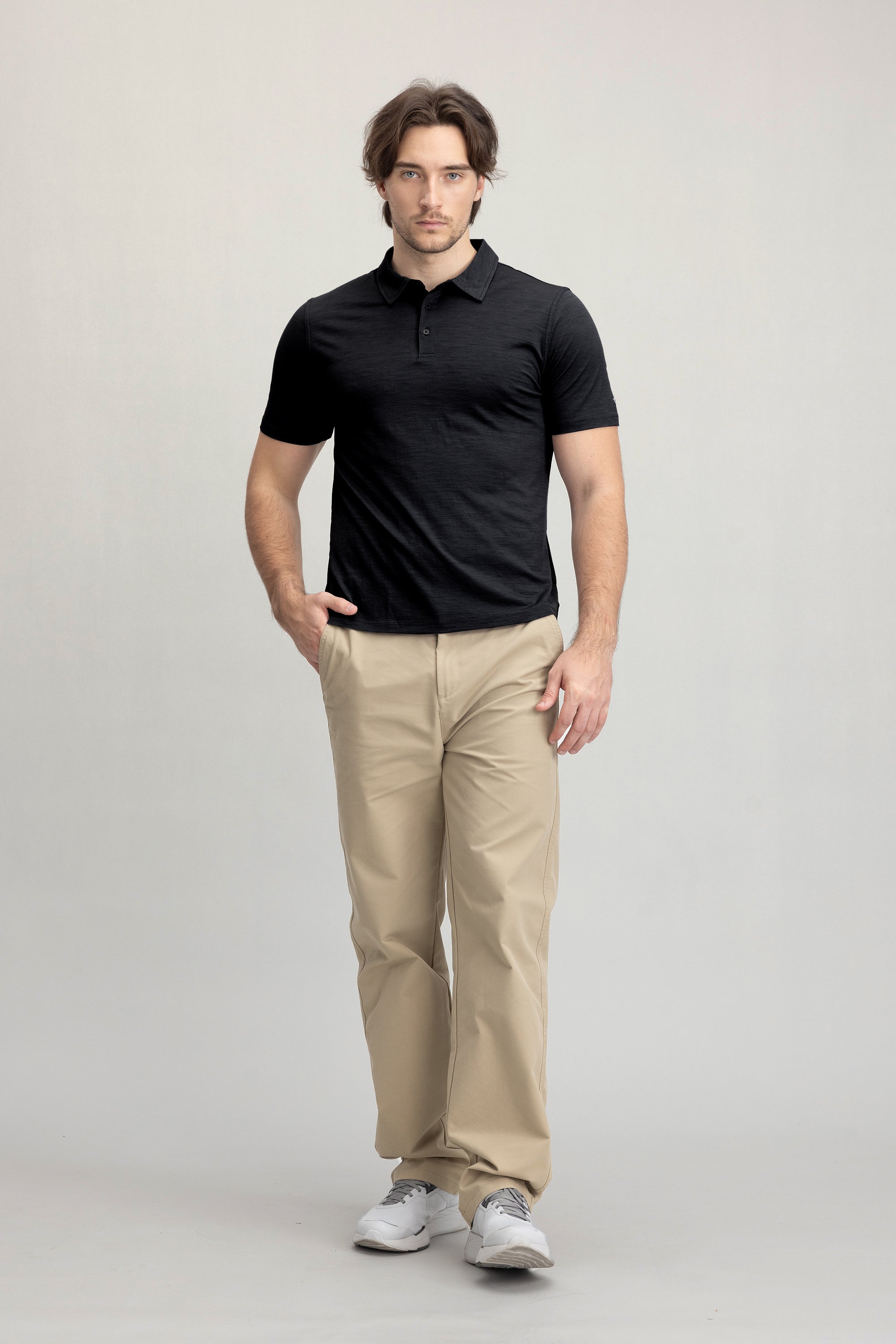 Men's 100% Merino Polo