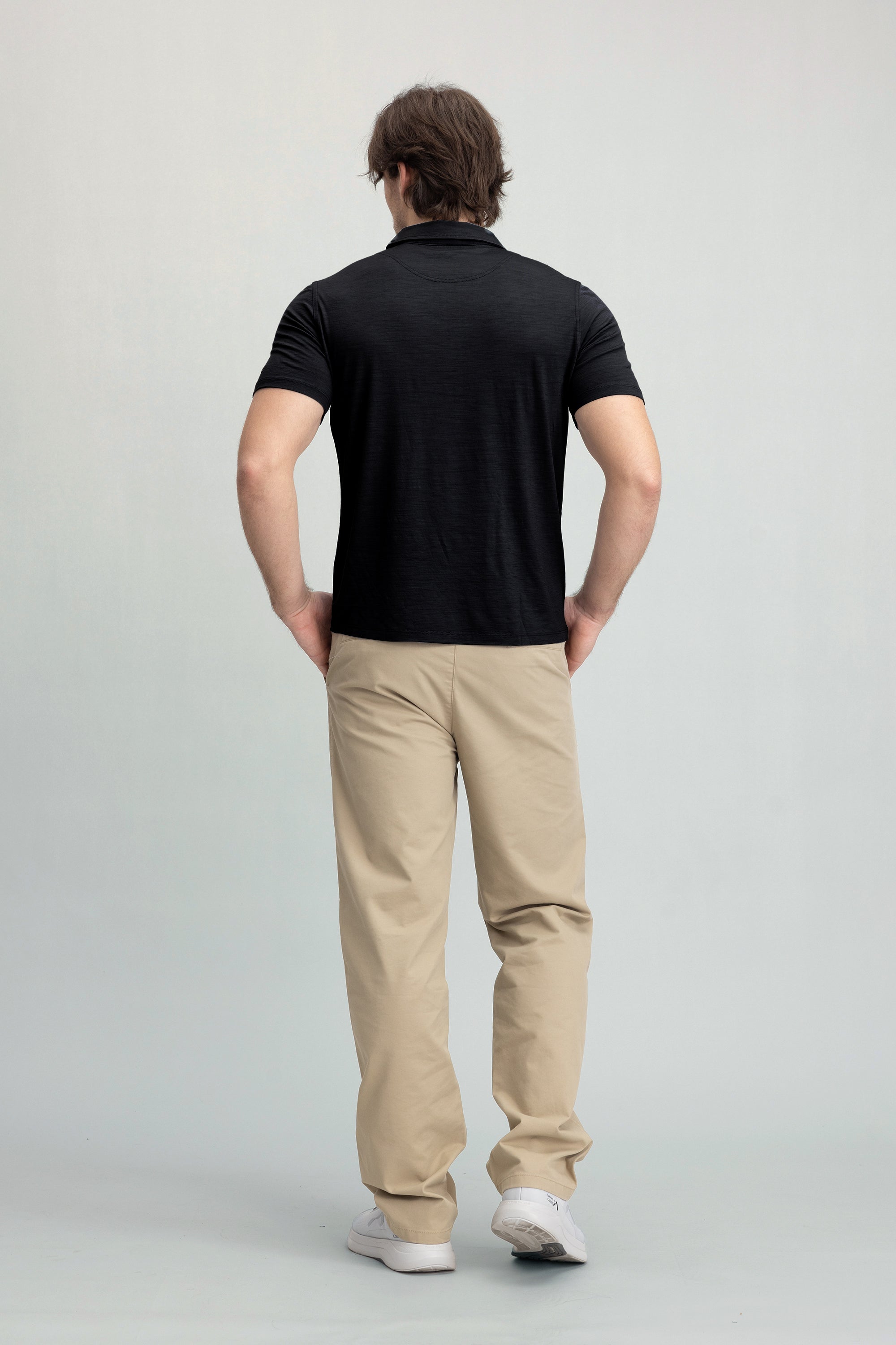 Men's 100% Merino Polo