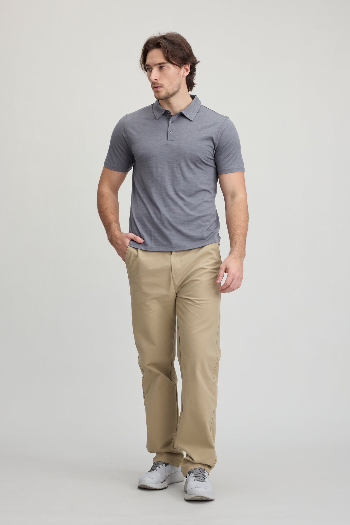 Men's 100% Merino Polo