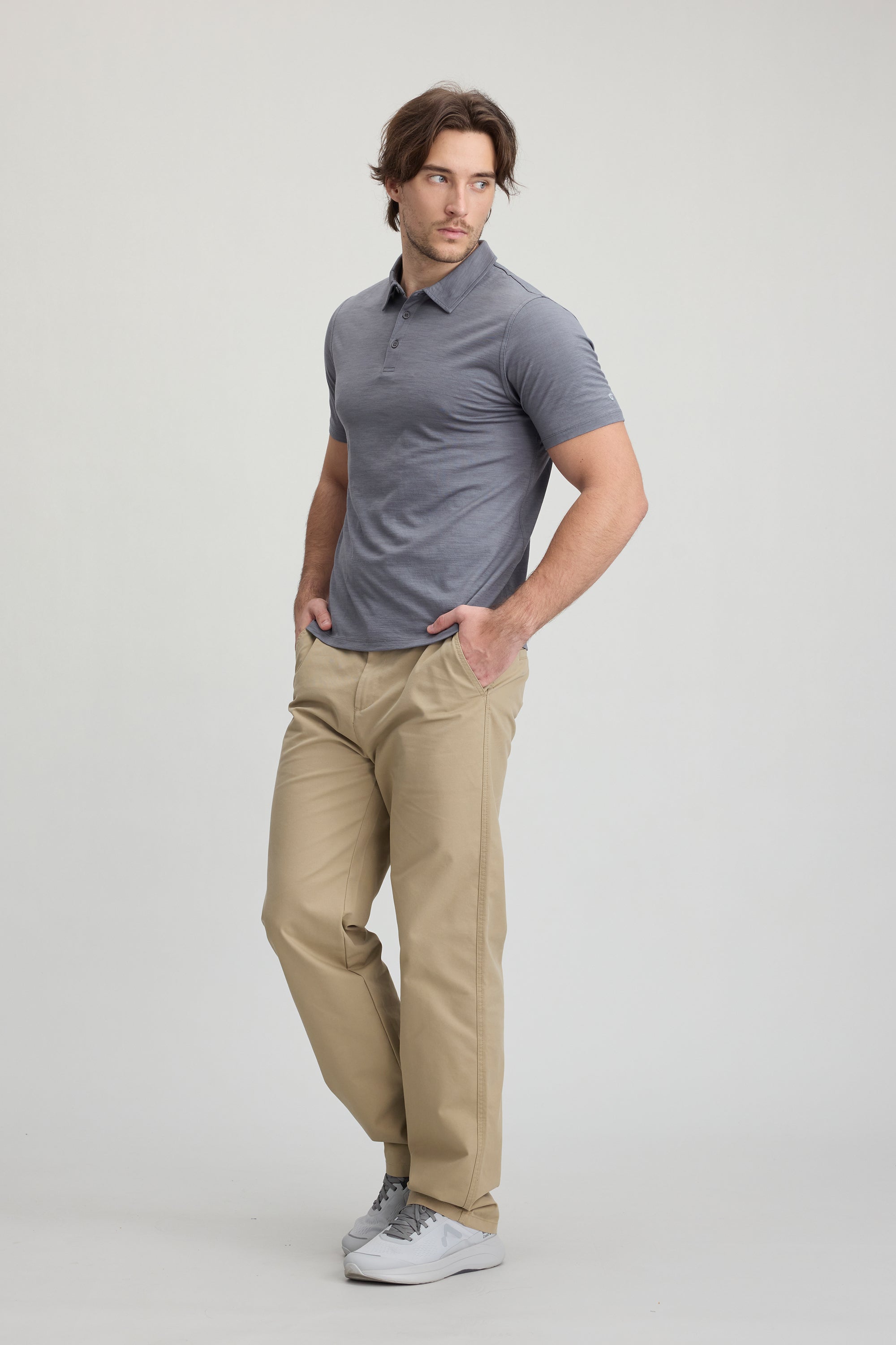 Men's 100% Merino Polo