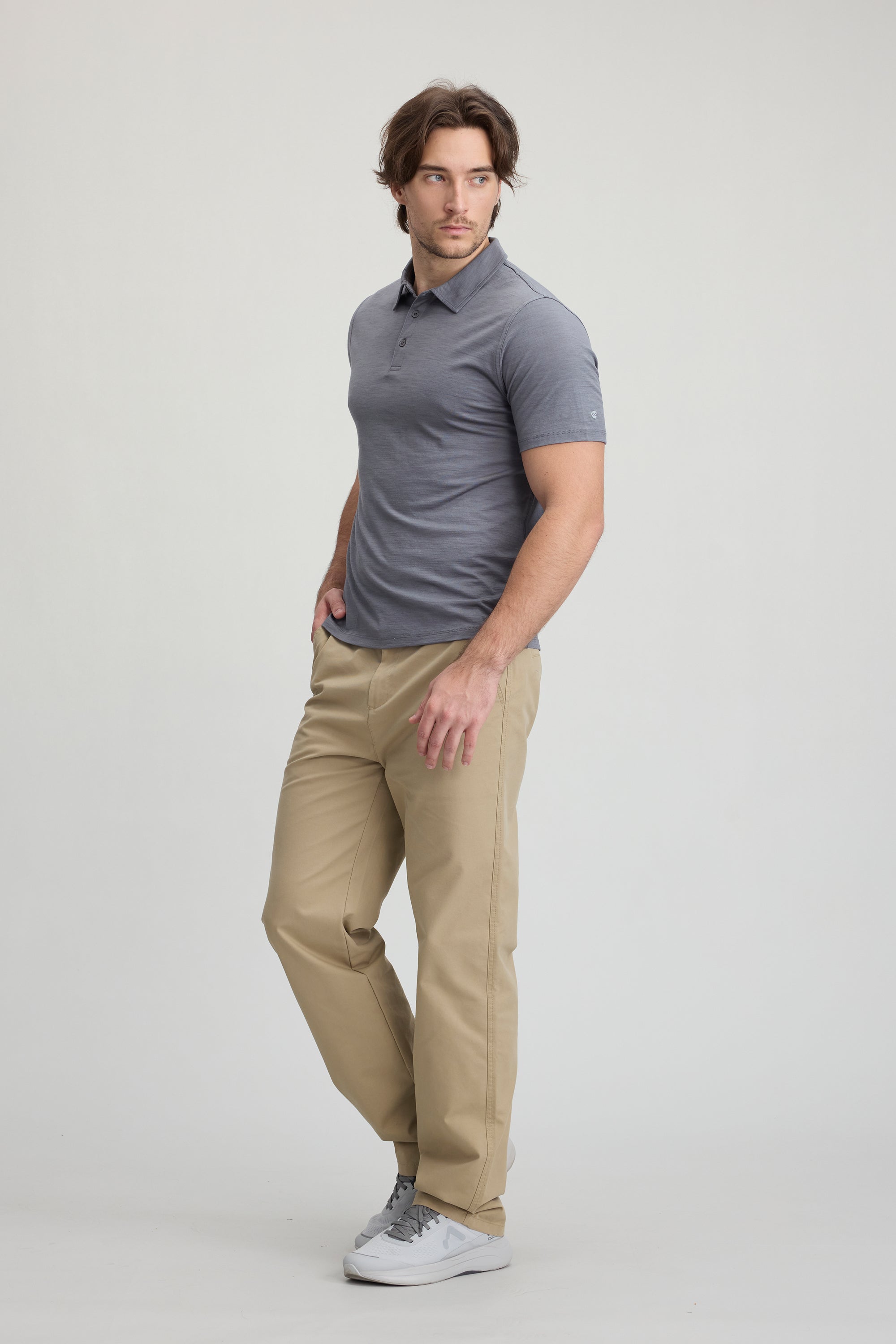 Men's 100% Merino Polo