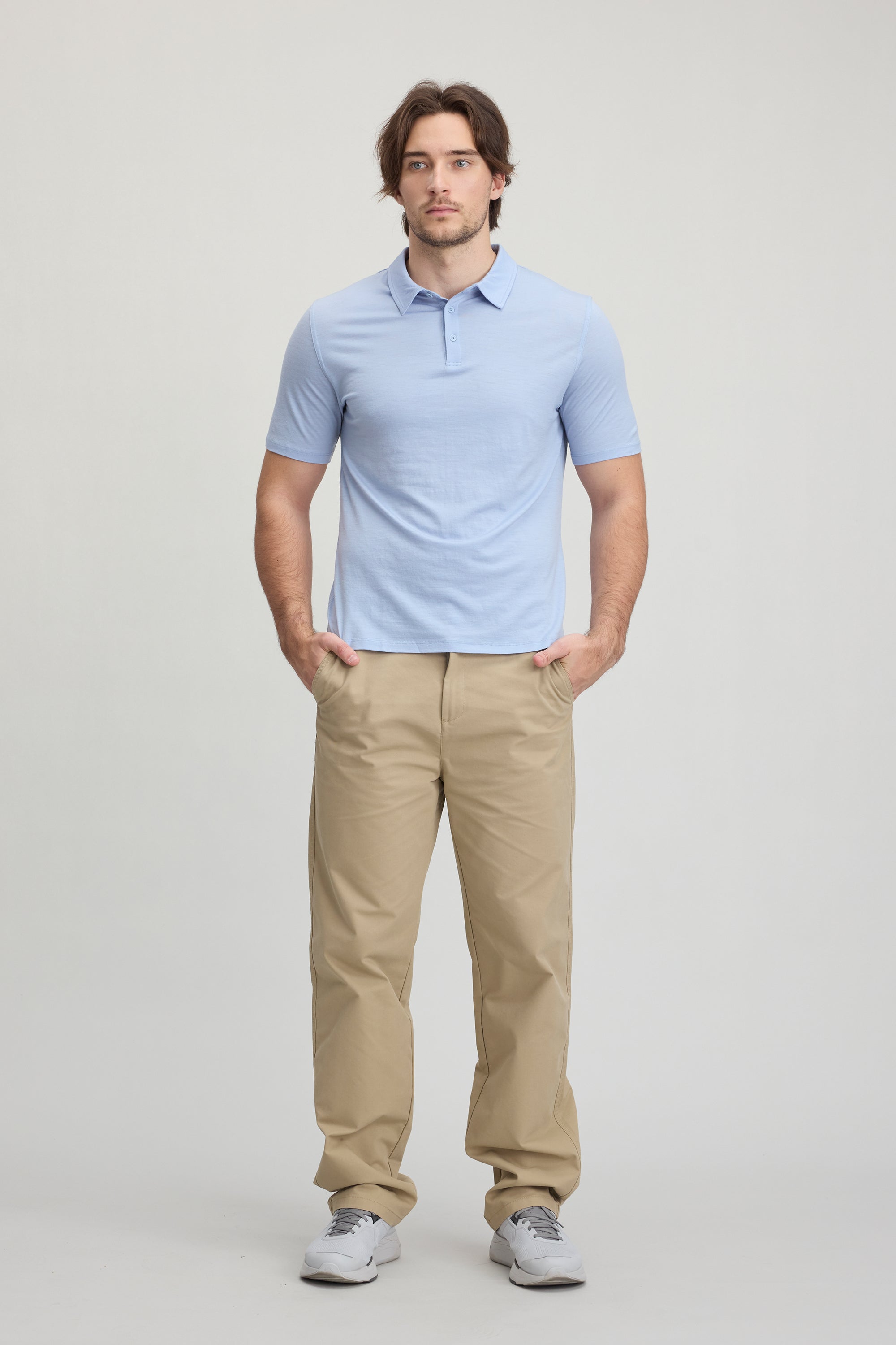 Men's 100% Merino Polo
