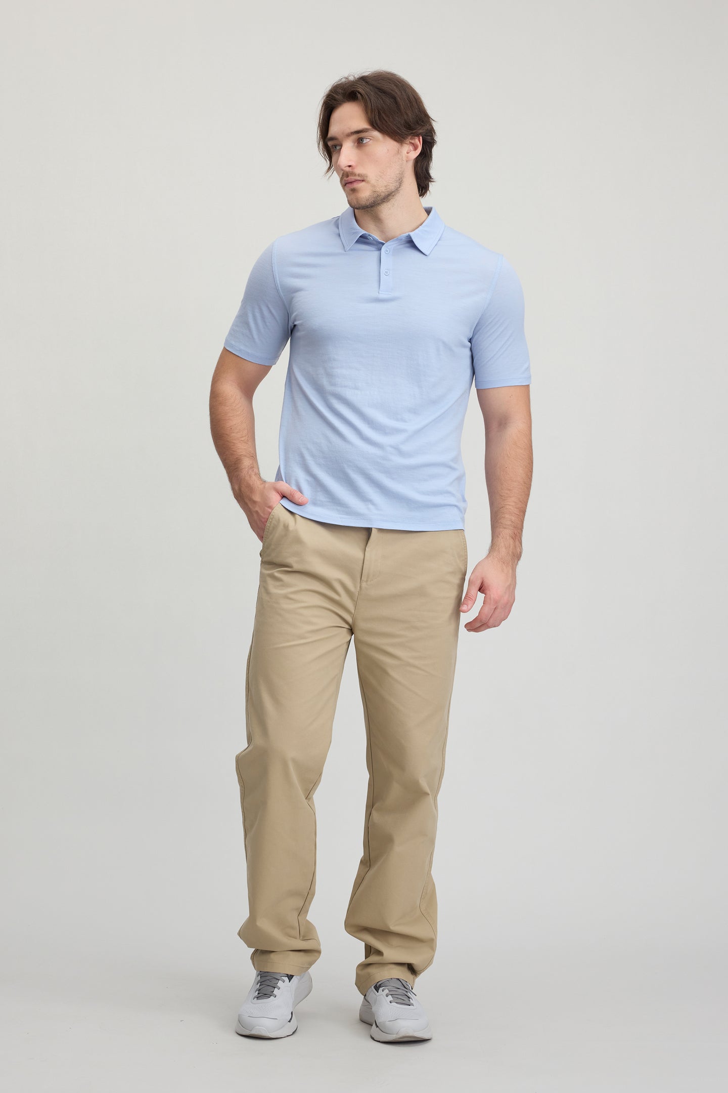 Men's 100% Merino Polo