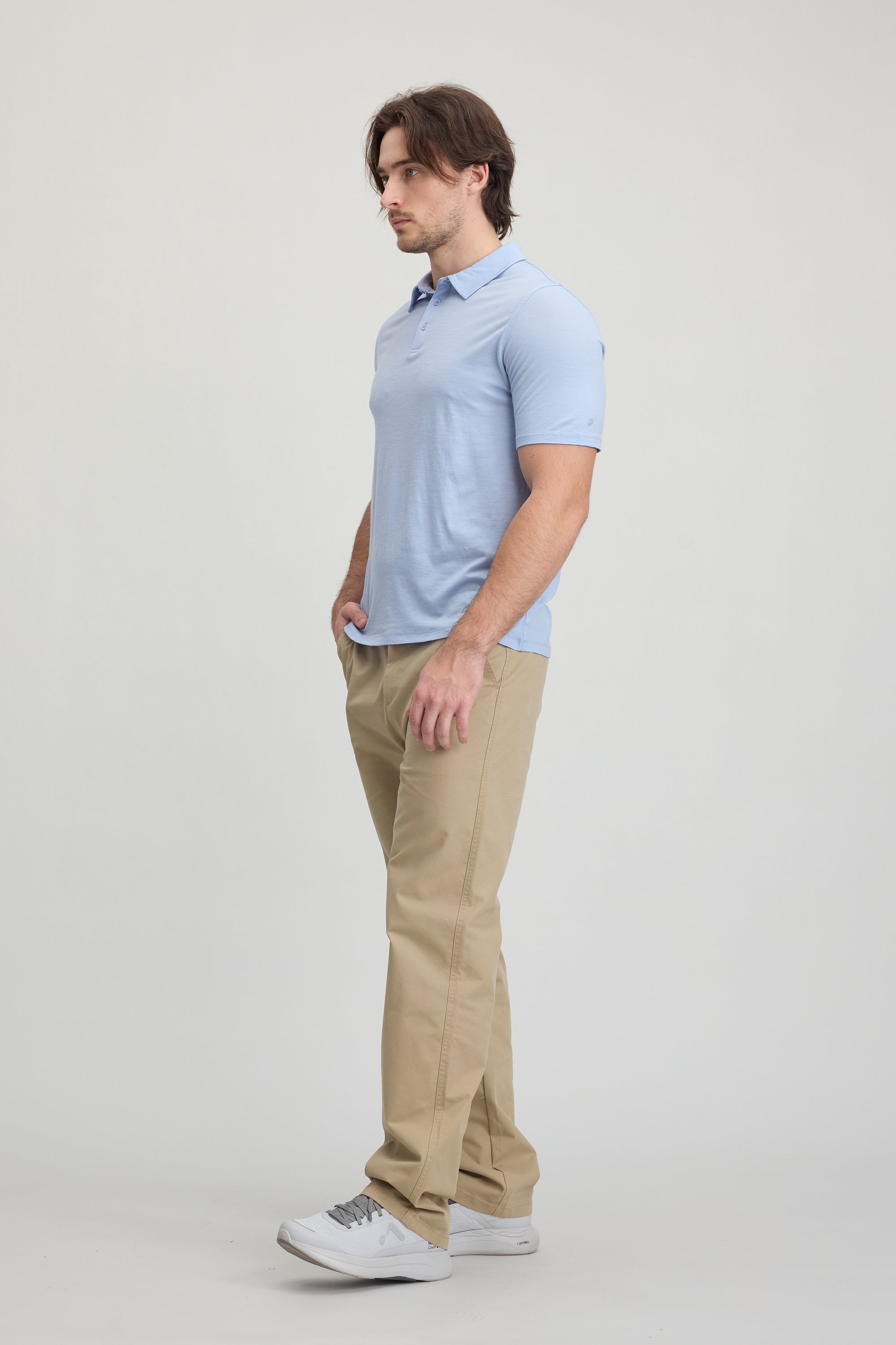 Men's 100% Merino Polo