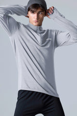 Men's Tech Merino Classic Fit Half Zip Long Sleeve Top