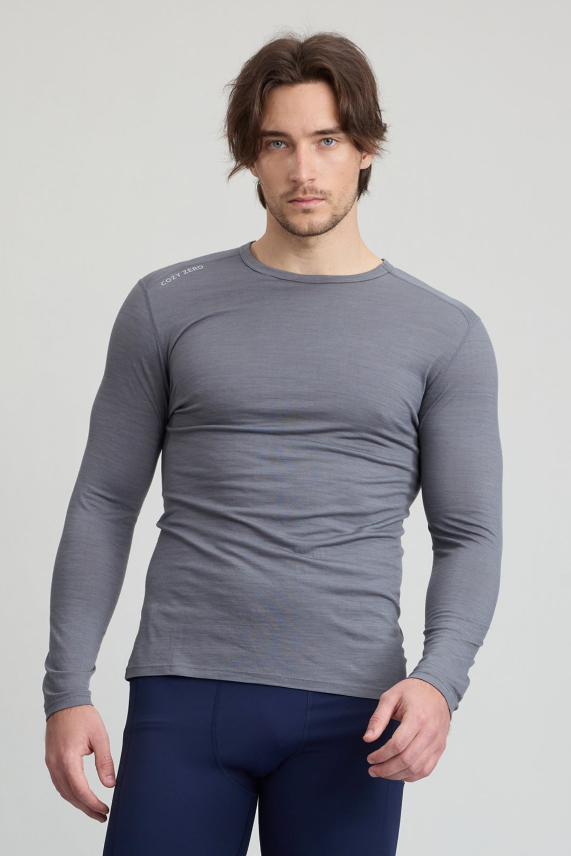 Men's 100% Merino Classic L/S Crew