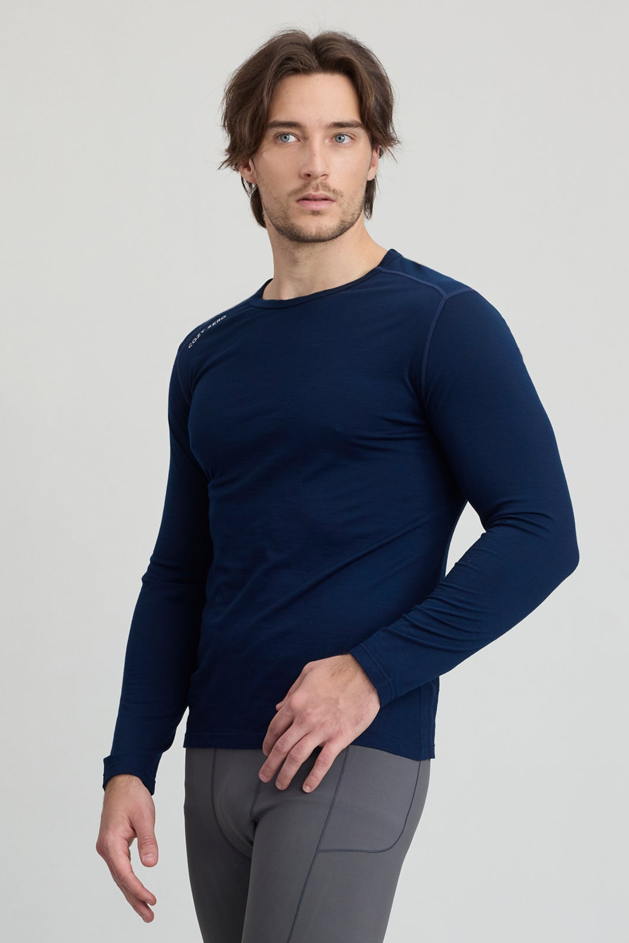 Men's 100% Merino Classic L/S Crew