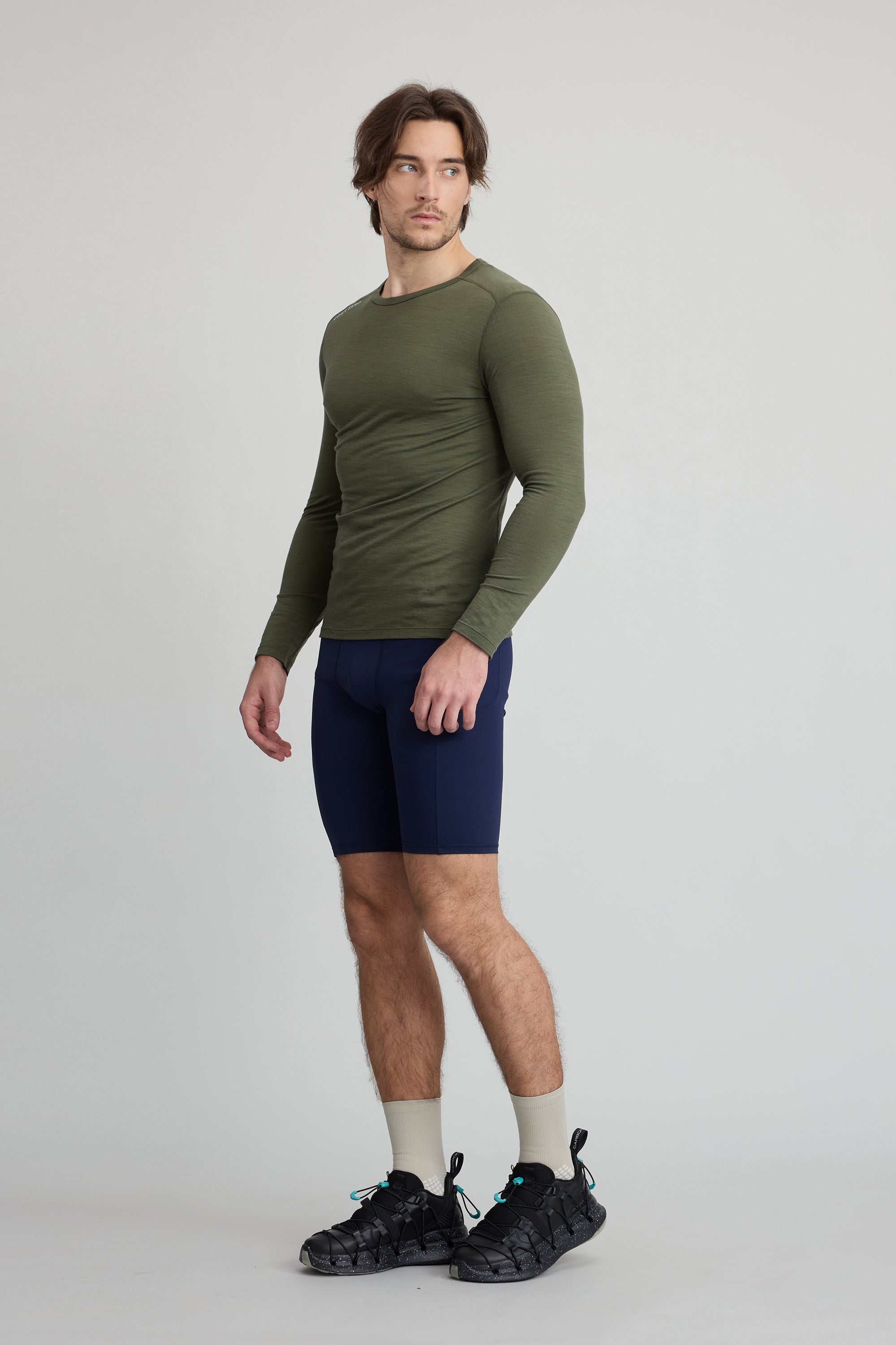 Men's 100% Merino Classic L/S Crew