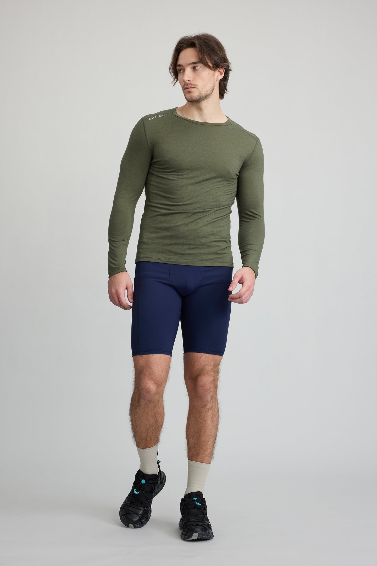 Men's 100% Merino Classic L/S Crew