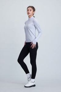 Women's Tech Merino Classic Fit Half Zip Long Sleeve Top