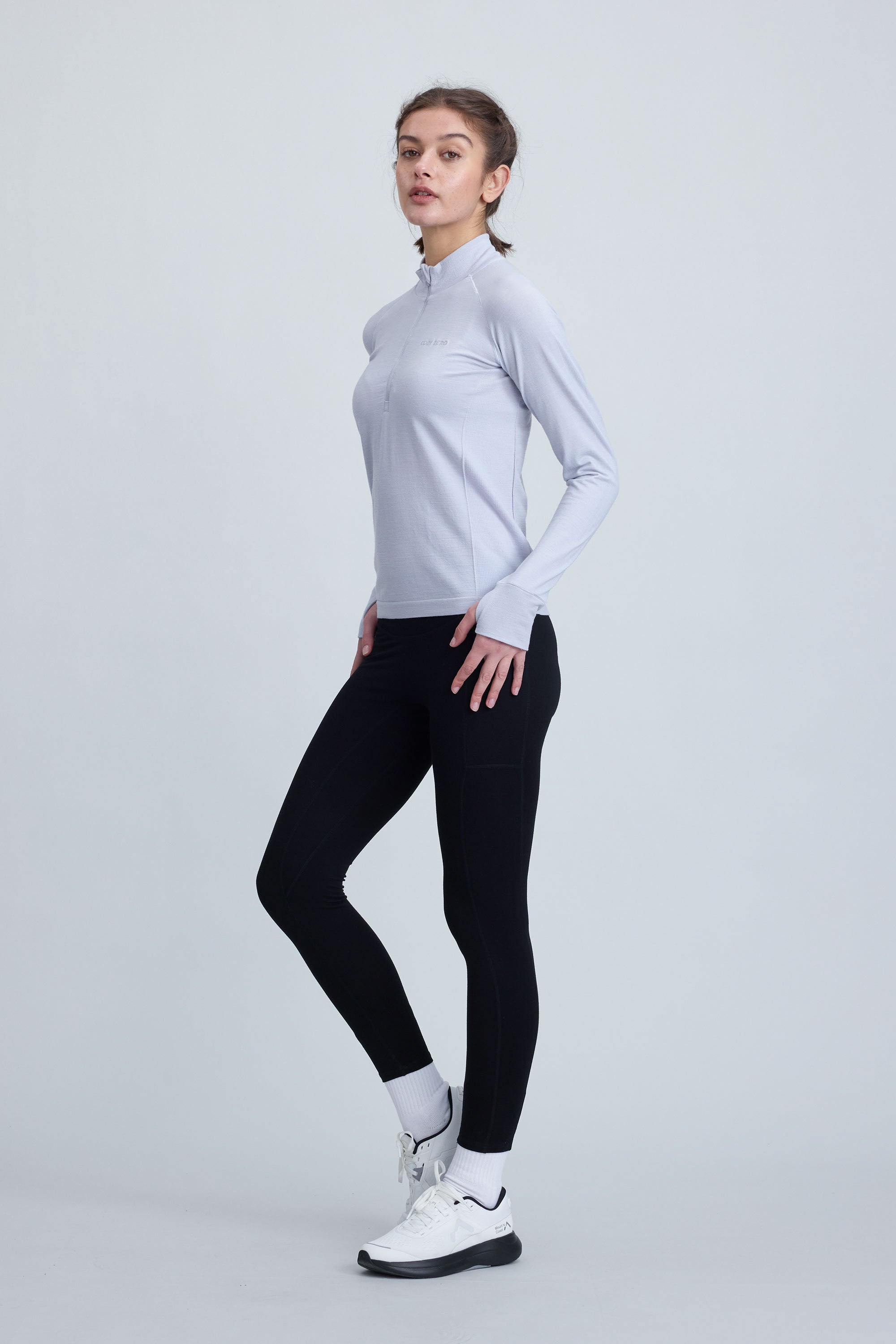 Women's Tech Merino Classic Fit Half Zip Long Sleeve Top
