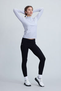 Women's Tech Merino Classic Fit Half Zip Long Sleeve Top