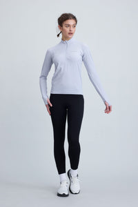 Women's Tech Merino Classic Fit Half Zip Long Sleeve Top