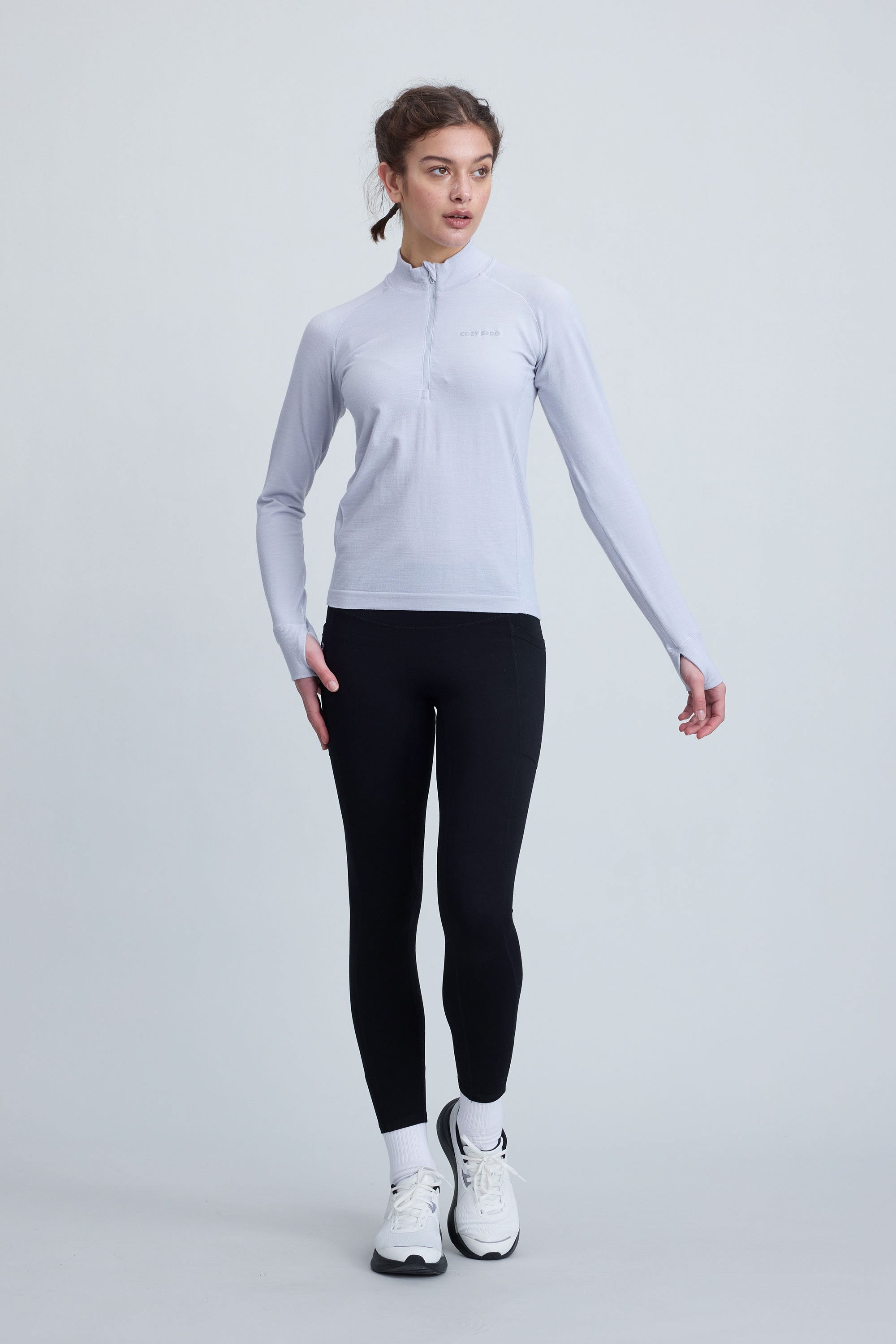 Women's Tech Merino Classic Fit Half Zip Long Sleeve Top