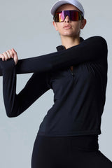Women's PerformaWool Classic Fit Half Zip Long Sleeve Top