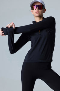 Women's Tech Merino Classic Fit Half Zip Long Sleeve Top