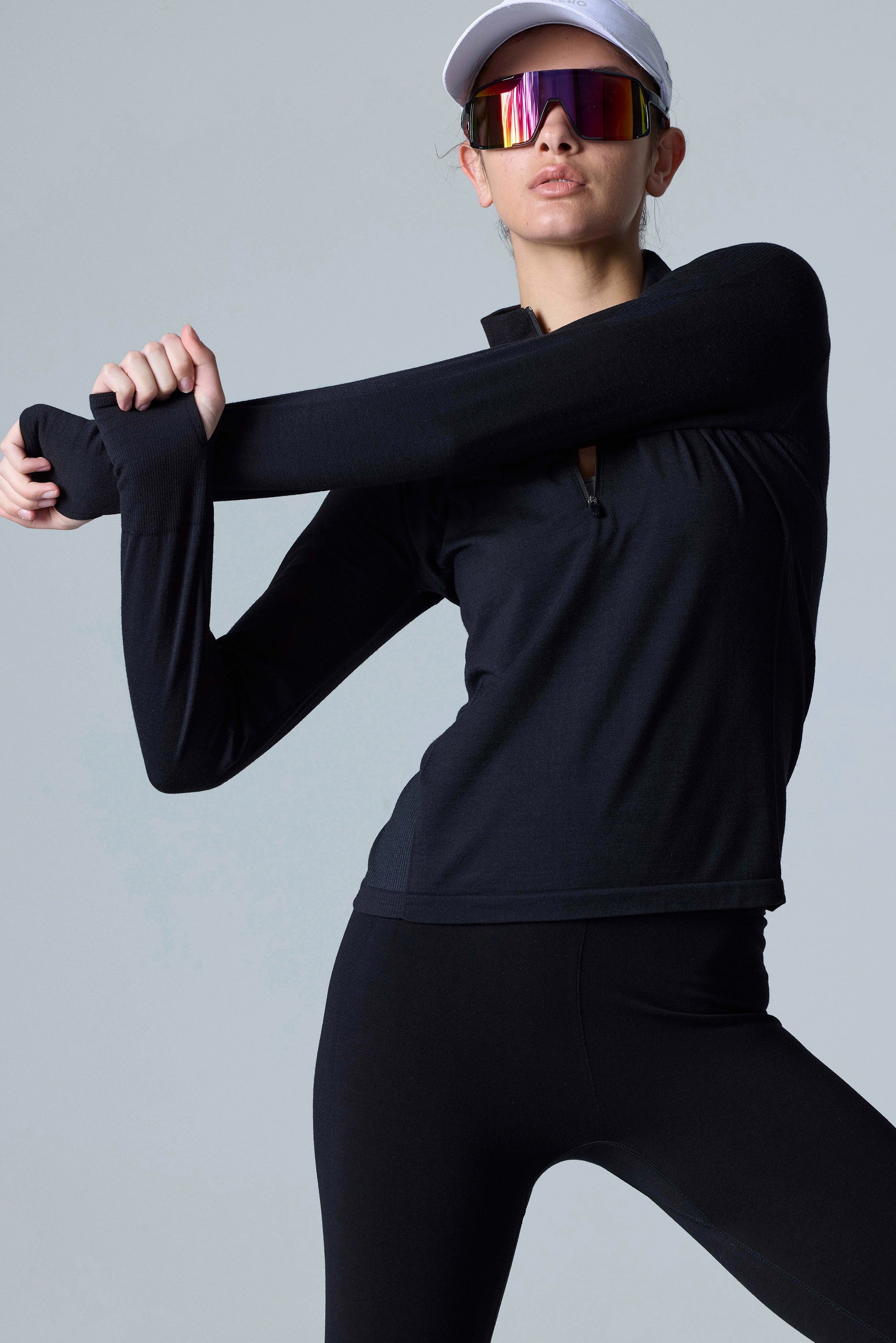 Women's Tech Merino Classic Fit Half Zip Long Sleeve Top