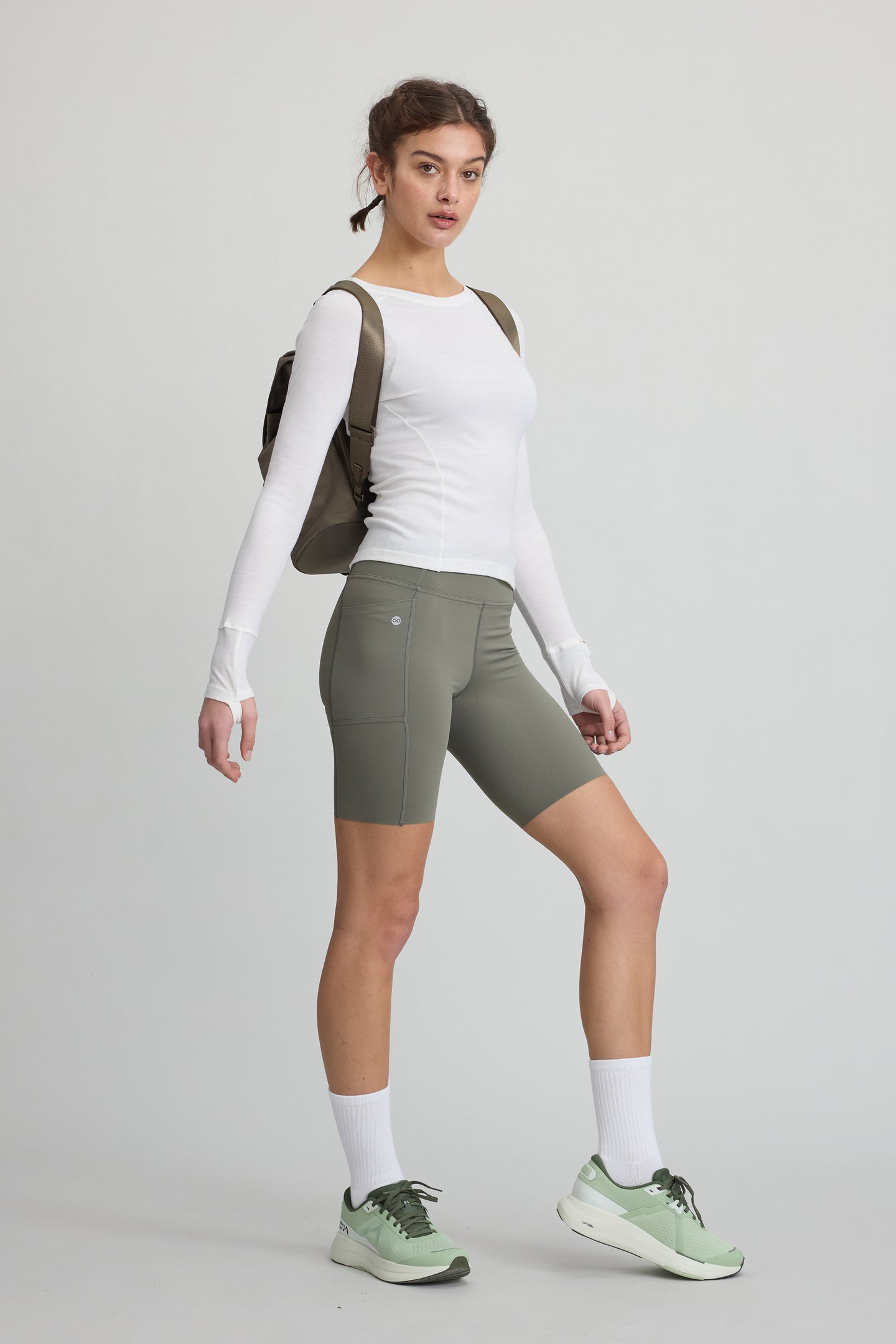 Women's 100% Merino Running L/S Watch Window