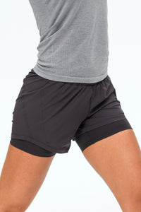 Women's 2-in-1 Athletic Short