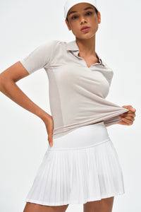 Women's Hi-Rise Pleated Athletic Skirt