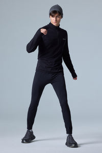 Men's PerformaWool Classic Fit Half Zip Long Sleeve Top