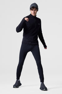 Men's PerformaWool Classic Fit Half Zip Long Sleeve Top