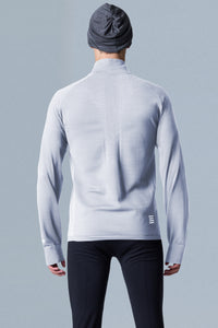 Men's PerformaWool Classic Fit Half Zip Long Sleeve Top