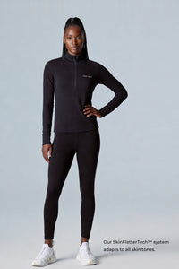 Women's PerformaWool Classic Fit Half Zip Long Sleeve Top