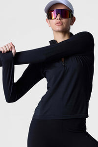 Women's PerformaWool Classic Fit Half Zip Long Sleeve Top
