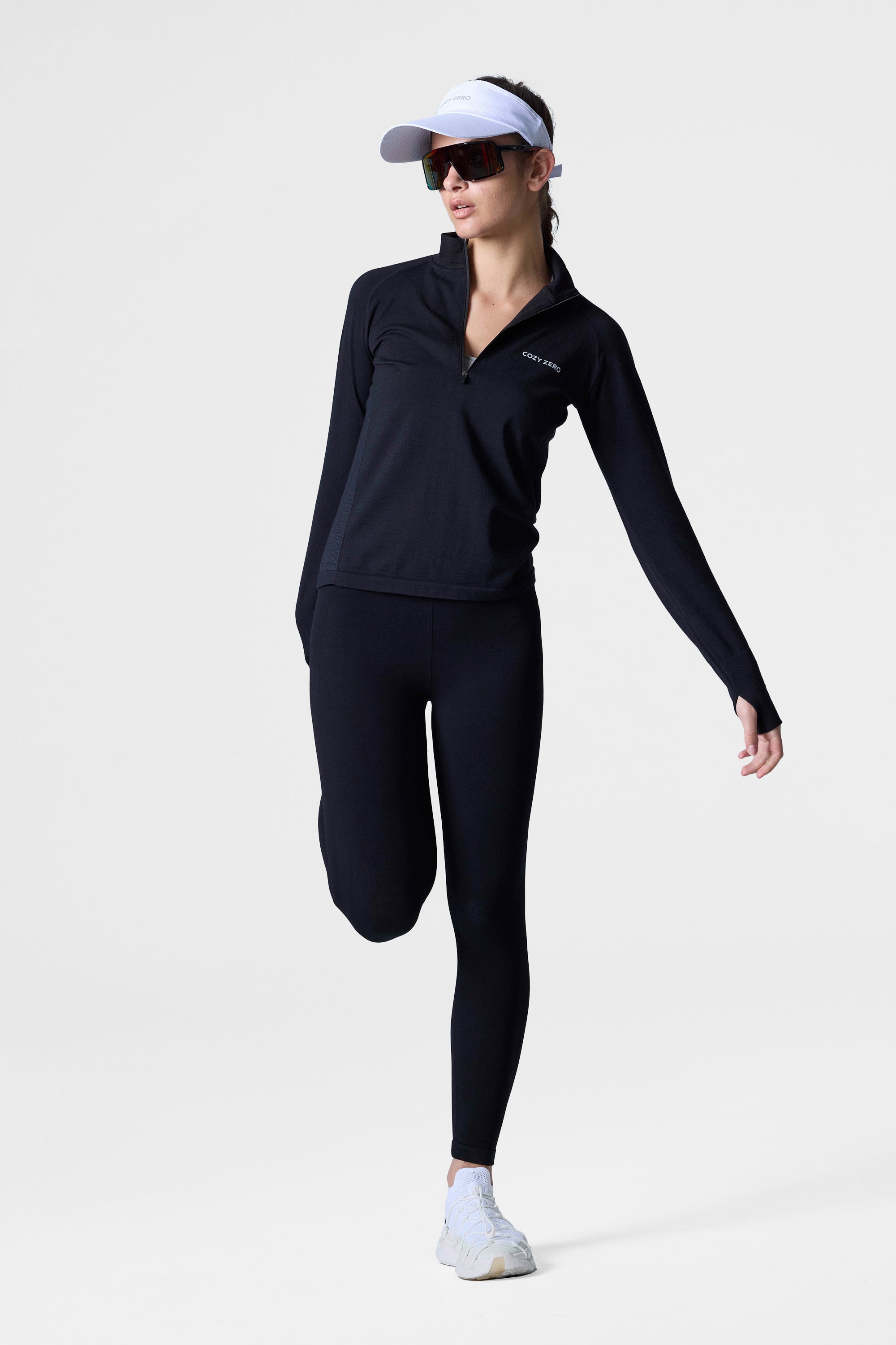 Women's PerformaWool Classic Fit Half Zip Long Sleeve Top