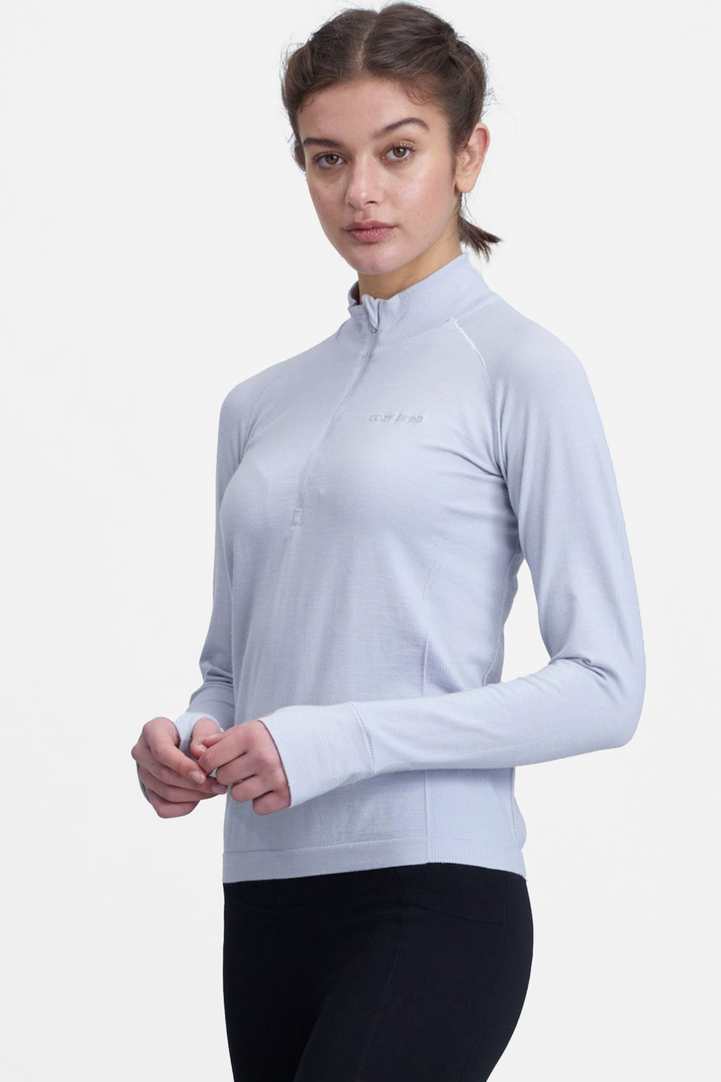 Women's PerformaWool Classic Fit Half Zip Long Sleeve Top